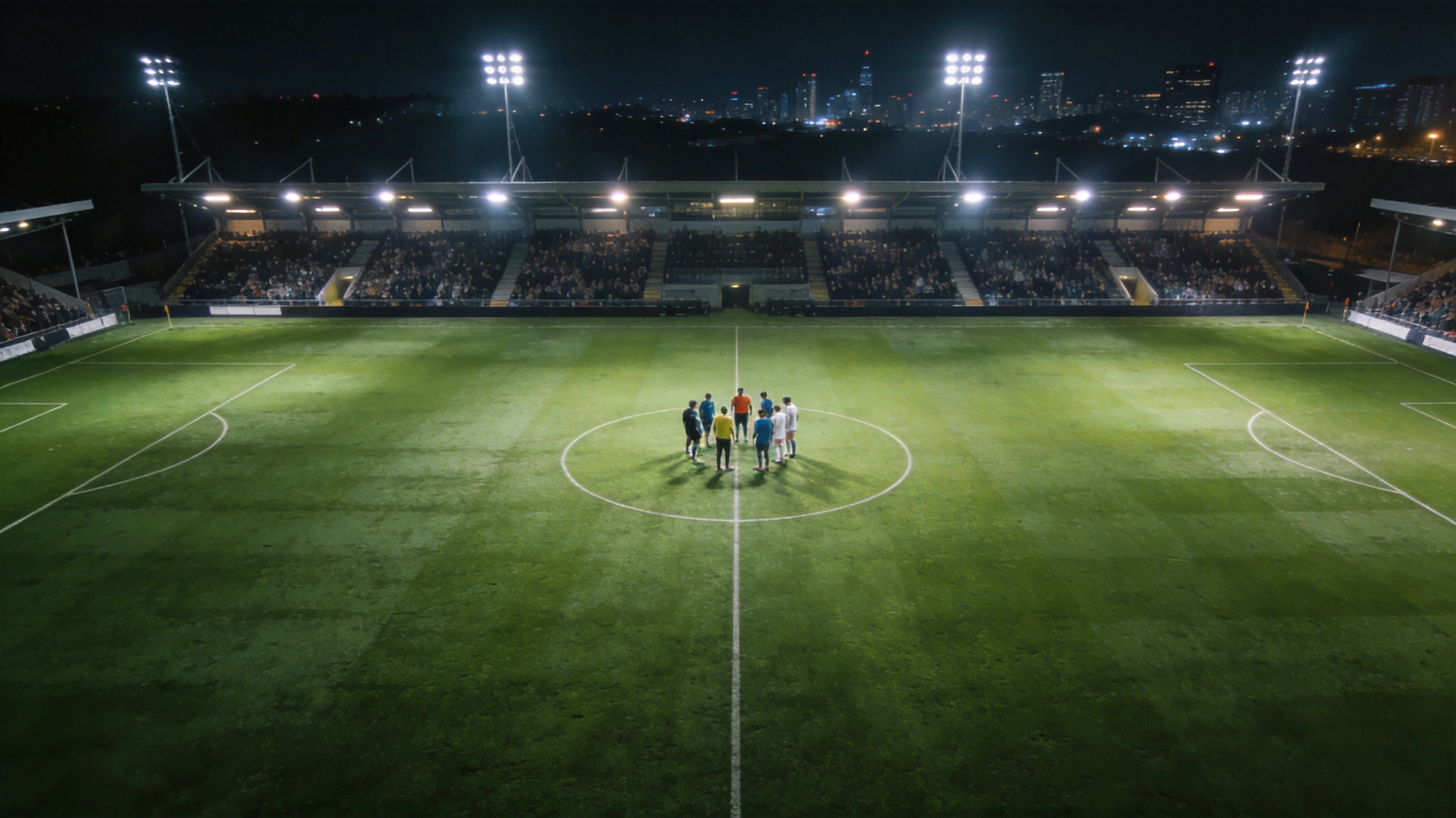 Football Stadium Night