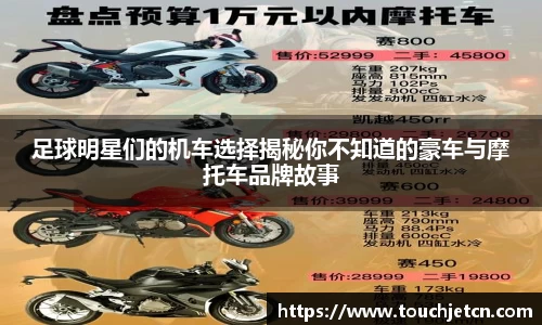 足球明星们的机车选择揭秘你不知道的豪车与摩托车品牌故事